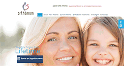 Desktop Screenshot of orthomom.com
